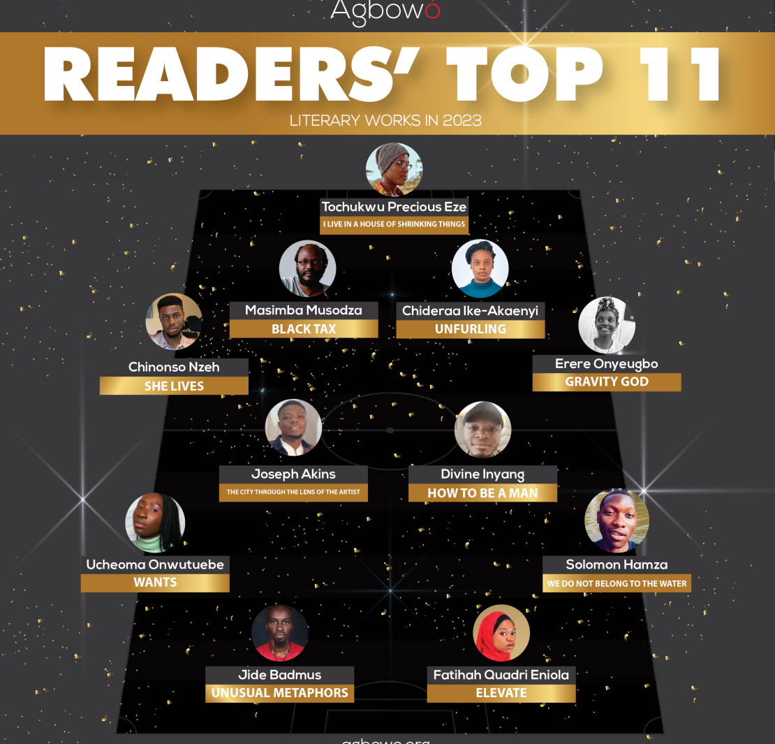 Agbowo Readers' Top 11 Literary Works 2023